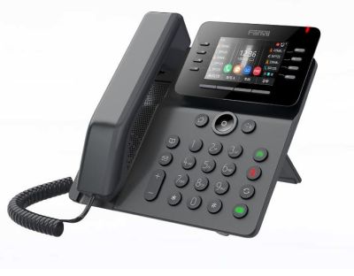 Телефон IP Fanvil V64 2xGE LAN, 1xUSB-A, BT4.2, Wi-Fi, 21 DSS клавіш, 12 SIP line, SW Linux, PoE, 3.