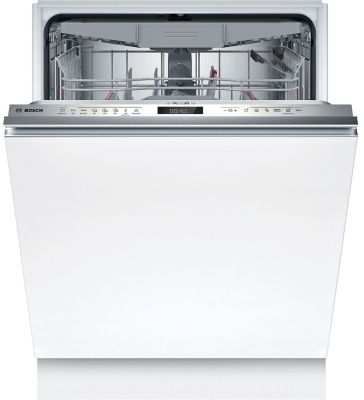 Посудомийна машина Bosch вбудована, 14компл., A, 60см, дисплей, 3й кошик, білий