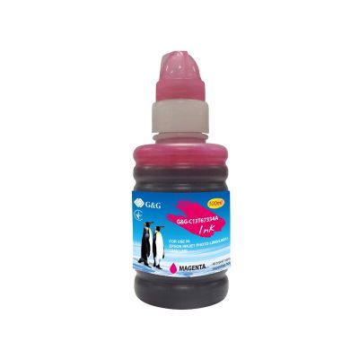 Контейнер з чорнилом G&amp;G до Epson L1800/L800/L800/L805/L810/L850 magenta