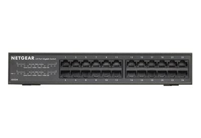 Комутатор NETGEAR GS324 24xGE, Некерований