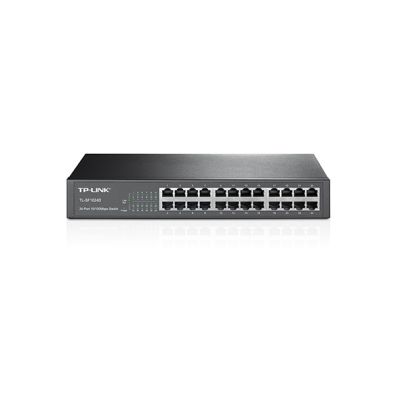 Комутатор TP-LINK TL-SF1024D 24xFE, Некерований