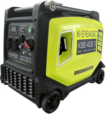 Генератор бензиновий інверторний Konner&amp;Sohnen KSB 40iE S, 230В, 3.8кВт, електростартер, 43кг