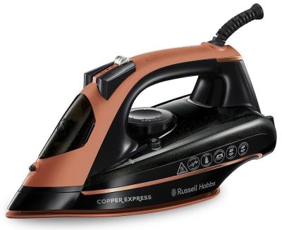 Праска Russell Hobbs Copper Express, 2600Вт, 315мл, паровий удар -150гр, постійна пара - 40гр, керам