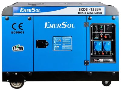 Генератор дизельний EnerSol SKDS-13EBA 230В 9-10кВт електростартер 280кг