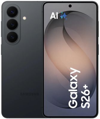 Смартфон Samsung Galaxy S26+ 5G (S947) 6.7' 12/256ГБ, 2SIM, 4900мА•год, чорний