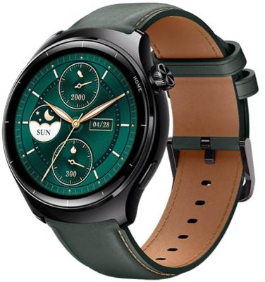 Смарт-годинник Mibro Lite 3 Pro 45мм, 1.32", 466x466, AMOLED, BT 5.3, GPS, 5 ATM, темно-зелений