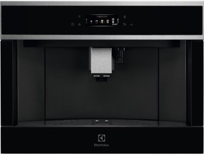 Кавомашина Electrolux вбудована, 2,5л, зерно+мелена, автомат.капуч, дисплей, сернор.керування, підсв