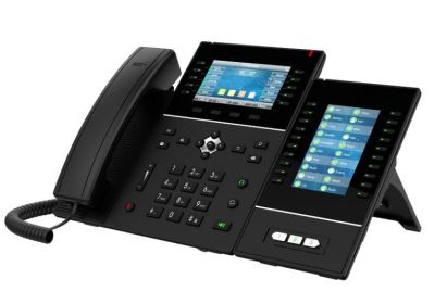 Телефон IP Fanvil J6 2xGE LAN, 1xUSB-A, SIP, 10 DSS клавіш, PoE, 4.3" кольоровий екран, підтримка мо