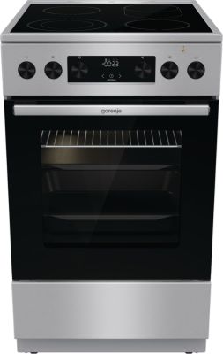 Плита Gorenje електрична склокерамічна, 70л, 50x60см, дисплей, приготування з паром, програматор, не