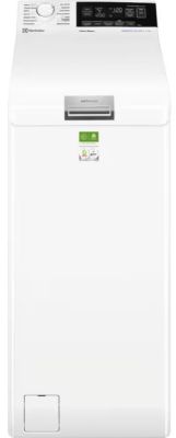 Пральна машина Electrolux вертикальна, 7кг, 1300, A, 60см, дисплей, пара, інвертор, білий