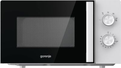 Мікрохвильова піч Gorenje, 20л, мех. керув., 800Вт, білий