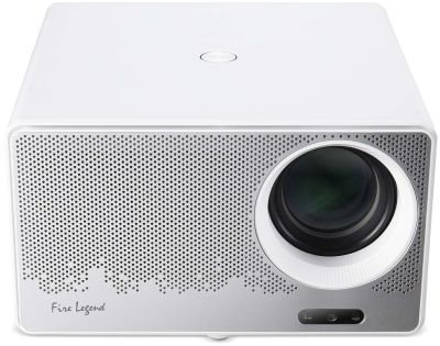 Проєктор AOpen QU80GTV FHD, 800 lm, LED, 1.27, WiFi, сірий, GoogleTV