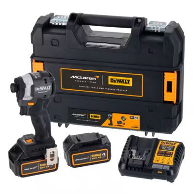 Шурупокрут ударний акумуляторний DeWalt XR Li-Ion 18В акб 2х4А·год 205Нм 3250об/хв 3800уд/хв кейс TS