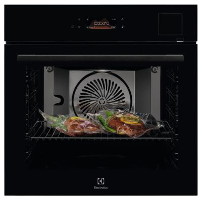 Духова шафа Electrolux електрична, 70л, А++, пара, дисплей, конвекція, ф-ція пароварки, телескопічні