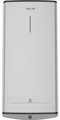 Водонагрівач електр. Ariston плаский слім VELIS TECH 100 EU, 100л, 2*1,5кВт, ун. монтаж, електр. кер