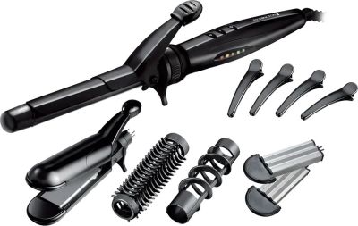 Мультистайлер Remington Multistyle, 25Вт, темп.режимів-5, 110-190С, 5 насадок, кейс, аксесуари, кера