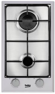 Варильна поверхня Beko газова, 30см, Доміно, нерж