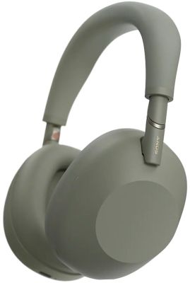 Навушники Over-ear Sony WH-1000XM6 BT 5.3, ANC, Hi-Res, AAC, LDAC, LC3, Wireless, Mic, Зелений