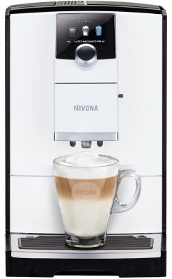 Кавомашина NIVONA CafeRomatica 2.2л, зерно + мелена, автомат.капучинатор, авторецептів - 7, срібляст