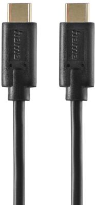 Кабель USB-С > USB-C заряджання/синхронізації Hama 1,5м, чорний