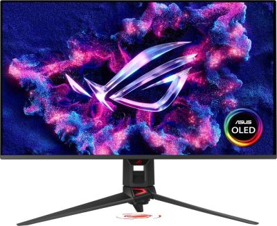 Монітор Asus 31.5" ROG Swift PG32UCDM3 2xHDMI, DP, USB-C, 3xUSB, QD-OLED, 3840x2160, 240Hz, 0.03ms,
