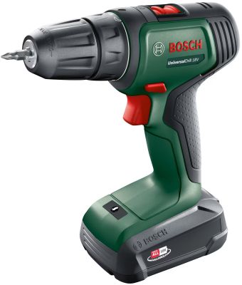 Шурупокрут-дриль акумуляторний Bosch UniversalDrill 18V 18В 1х1.5А·год 20Нм 0-440·0-1450об/хв кейс З