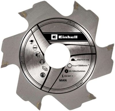 Диск до ламельного фрезера Einhell 100х22х3.8мм 6Т