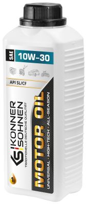 Олива моторна Konner&amp;Sohnen KS 10W-30, SAE 10W-30 для 4-тактного двигуна, 1л