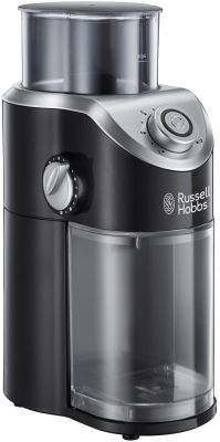 Кавомолка Russell Hobbs жорнова Classic, 140Вт, об'єм зерен-100г, регул.ступеню помолу, пластик, чор