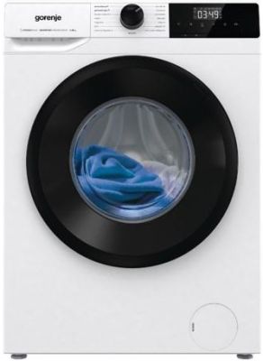 Пральна машина Gorenje фронтальна, 8кг, 1400, A+++, 55см, дисплей, пара, інвертор, білий