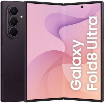 Смартфон Samsung Galaxy Fold 8 Ultra 5G (F976) 8"/6.5" 12/256ГБ, 1SIM, 5000мА•год, фіолетовий