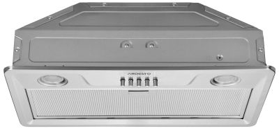 Витяжка ARDESTO вбудована HFI-F700MINX, 52см, 450м3ч, метал, 2х1Вт LED, кнопкове, нерж