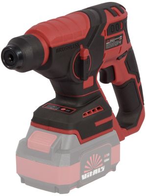 Перфоратор акумуляторний Vitals Master ARa 1812c BL 18В 1.7Дж 0-3000уд/хв 0-750об/хв IP21 1.25кг без
