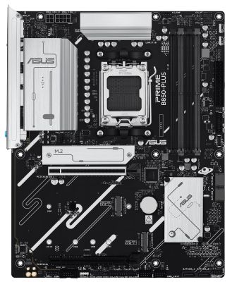 Материнcька плата ASUS PRIME B850-PLUS-CSM sAM5 B850 4xDDR5 M.2 HDMI DP ATX CSM