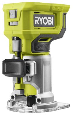 Фрезер кромковий акумуляторний Ryobi ONE+ RTR18-0 18В цанга 6 та 6.35мм 20000-30000об/хв мікрорегулю