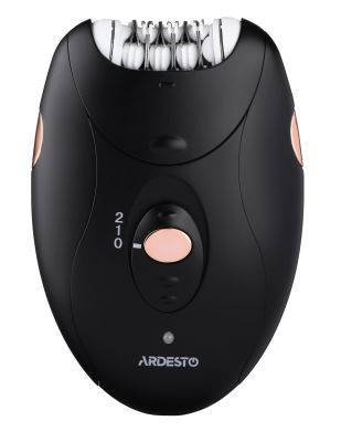 Епілятор ARDESTO LESH-Y305 пінцетний, акумул., пінцет.-18, сух., насадок-1, чорний
