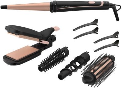 Мультистайлер Rowenta Infinite Looks 14 IN1, >300Вт, >190С, 5 насадок, кейс, аксесуари, кераміка, чо