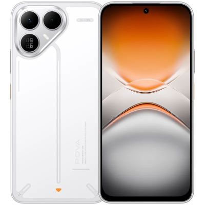 TECNO Смартфон POVA 8 5G (LK6) 6.76" 8/256ГБ, 2SIM, 8000мА•год, Arc White