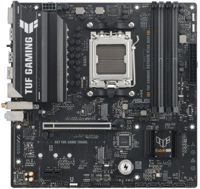 Материнcька плата ASUS TUF GAMING A620AM-PLUS WIFI sAM5 A620 4xDDR5 HDMI DP Wi-Fi BT mATX