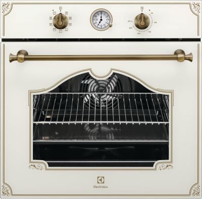Духова шафа Electrolux електрична Rococo, 72л, A, конвекція, шампань
