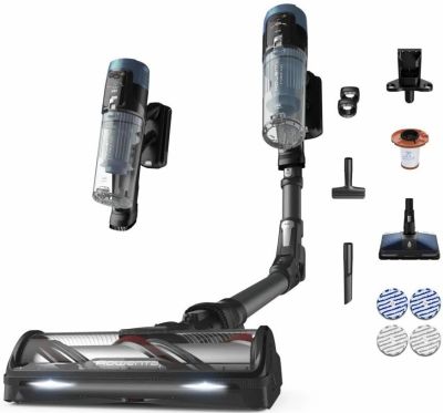 Пилосос Rowenta безпровідний X-Force Flex 14.80 Animal Aqua, 240Вт, вологе прибирання, конт пил -0.6