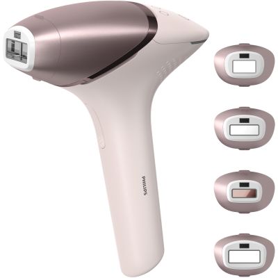 Фотоепілятор Philips Lumea IPL 9900 Series, акумуляторний , кіл-ть спалах.-450000, 2- 4 см2, насадок