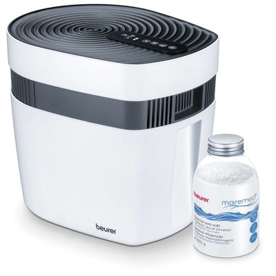 Очисник повітря Beurer Maremed, 50м2, 150м3/год, дисплей, 2-грубої очистки+1 водяний, створення морс