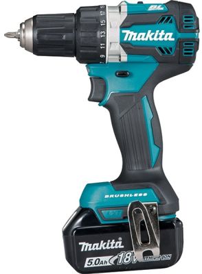 Шурупокрут-дриль акумуляторний Makita DDF484RTE 18В 2х5.0А·год 54Нм 0-500·0-2000об/хв 1.5кг