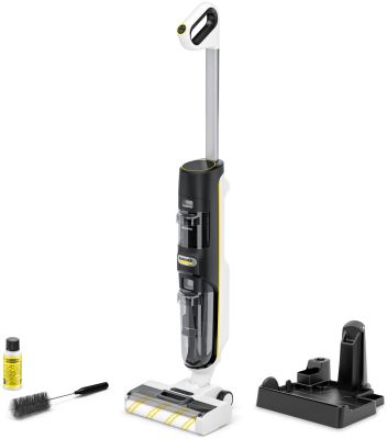 Пилосос Karcher безпровідний FCV 4, 180Вт, конт пил -0.45л, вода -0.75л, автон. робота до 45хв, вага
