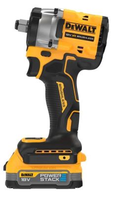 Гайковерт ударний акумуляторний DeWALT XR Li-Ion PowerStack 18В акб 2х1.7А·год 610Нм 2500об/хв 3550у
