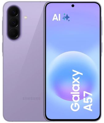 Смартфон Samsung Galaxy A57 5G (A576) 6.7" 8/128ГБ, 2SIM, 5000мА•год, фіолетовий
