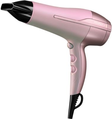Фен Remington Coconut Smooth, 2200Вт, 3 режими, дифузор, іоніз-я, хол. обдув, рожевий
