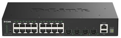 Комутатор D-Link DGS-1530-20 16xGE, 4xSFP+ Керований. L2+