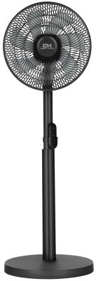 Вентилятор Cooper&amp;Hunter CH-RFF1270RT підлоговий, 32см, 18Вт, пульт ДУ, висота 80-100см, Bluetooth к
